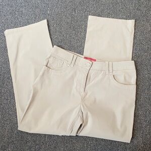 Biaggini Classic Beige Women's Crop Corinna  Pants